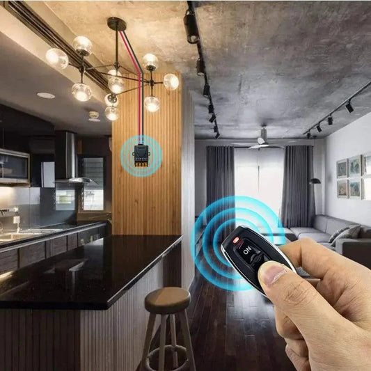 🏡 Vezeték nélküli kapcsolóval és távirányító vevővel ellátott készlet 📡💡