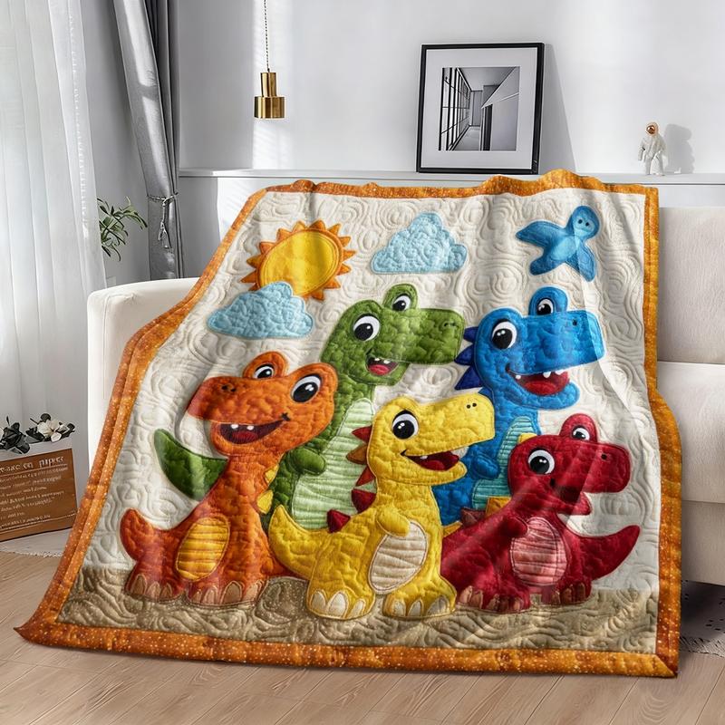 🦖Bájos flanel takaró dinoszaurusz motívummal