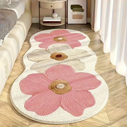 🌸Finom, szabálytalan virágmintás szőnyeg