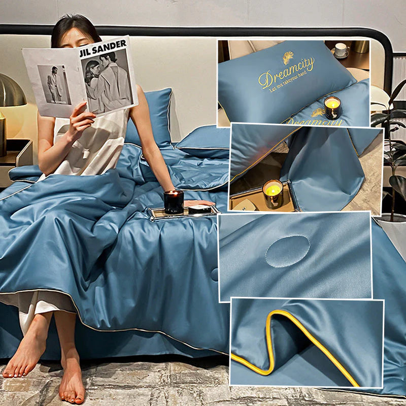 ☁️ Aludj úgy, mint a felhőkön | 🛏️ 2026-os új ágyneműgarnitúra klassz technológiával | Mosható és légáteresztő 💤