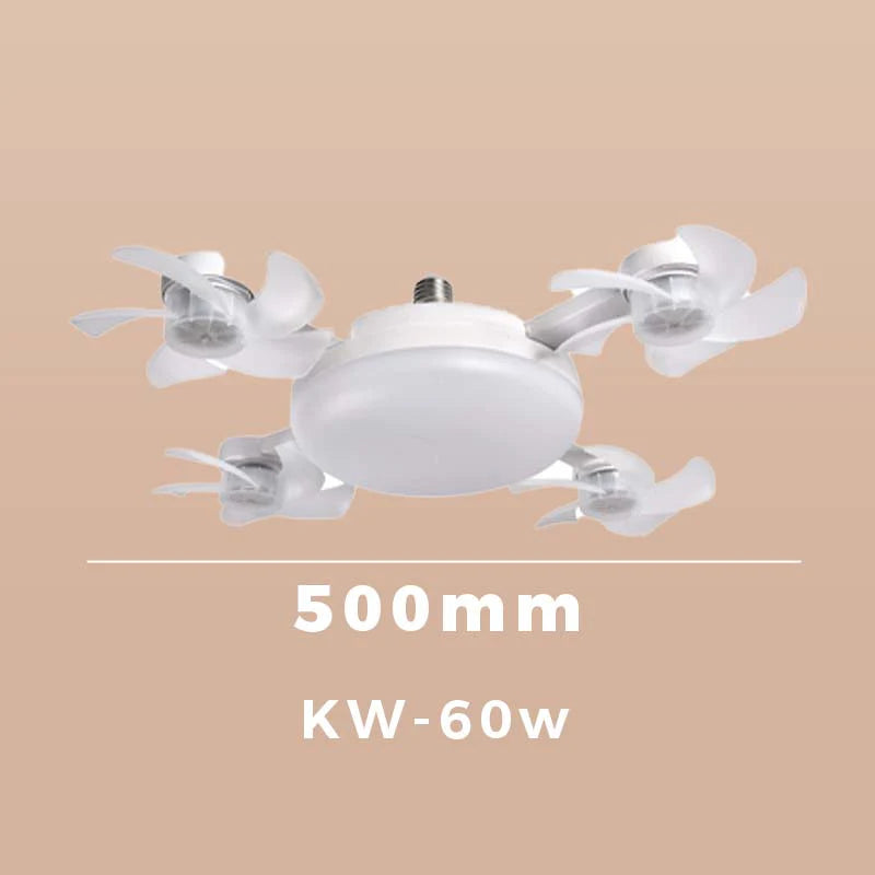 🌀 50% kedvezmény💥Mennyezeti ventilátor LED lámpával és távirányítóval