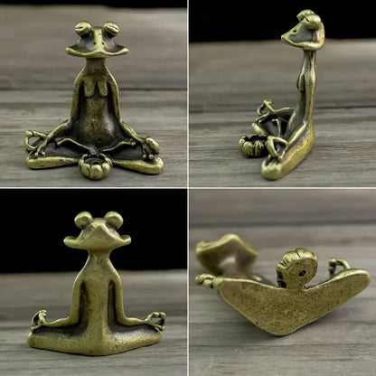 Meditoad – Elegáns fém béka alakú füstölőtartó