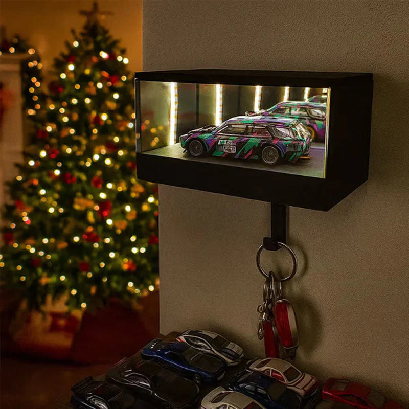 🚗Végtelen Tükör LED Autós Kulcstartó🎄Mutasd meg kedvenc autóidat