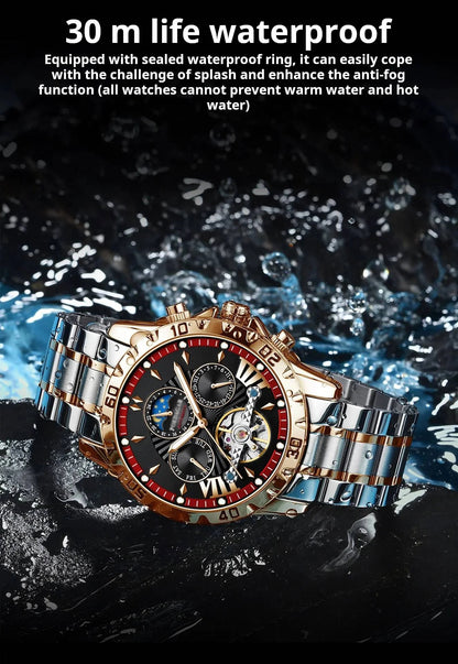 ⌚Svájci vadonatúj vízálló automata mechanikus órák?