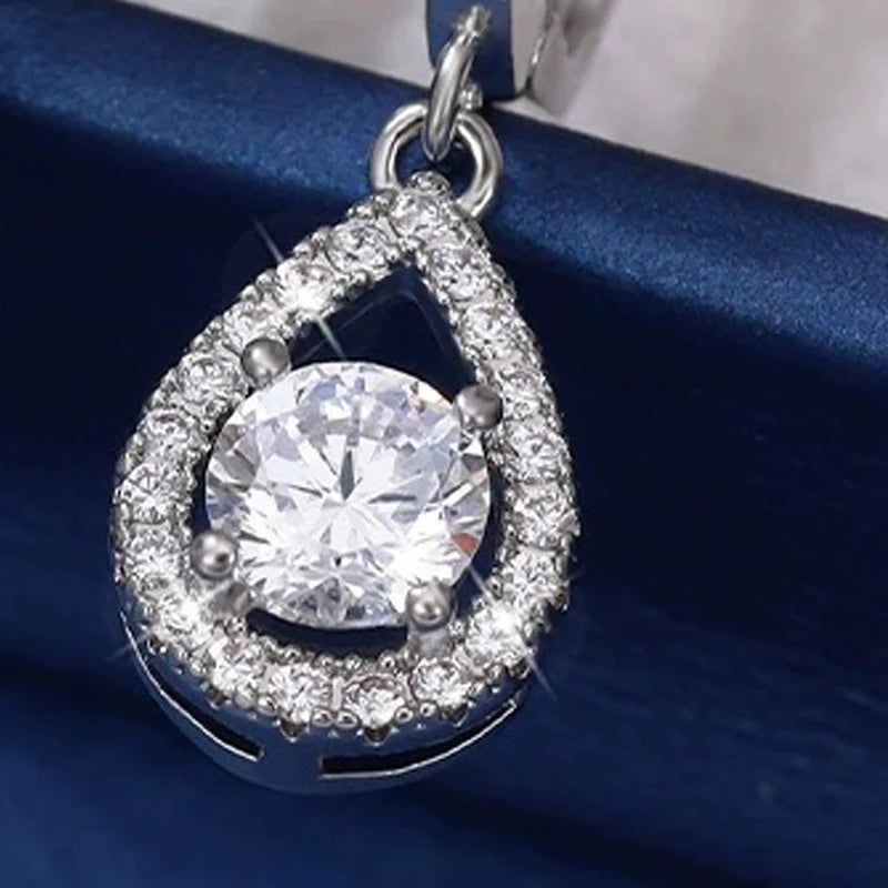 💎Elegáns karika fülbevalók lógó cseppel