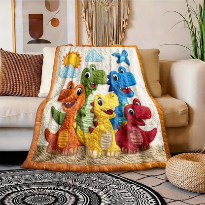 🦖Bájos flanel takaró dinoszaurusz motívummal