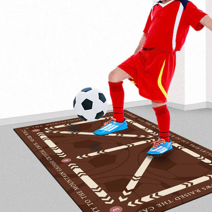 ⚽Futball edzőszőnyeg minden tudásszinthez (csúszásgátló, csendes)