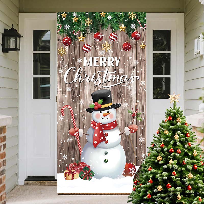 ⏰Ünnepi akció 70% kedvezménnyel!!🎄Karácsonyi ajtópanel azonnali ünnepi dekorációhoz