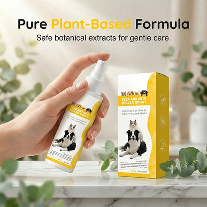 Kártevőriasztó spray háziállatoknak gyengéd formulával
