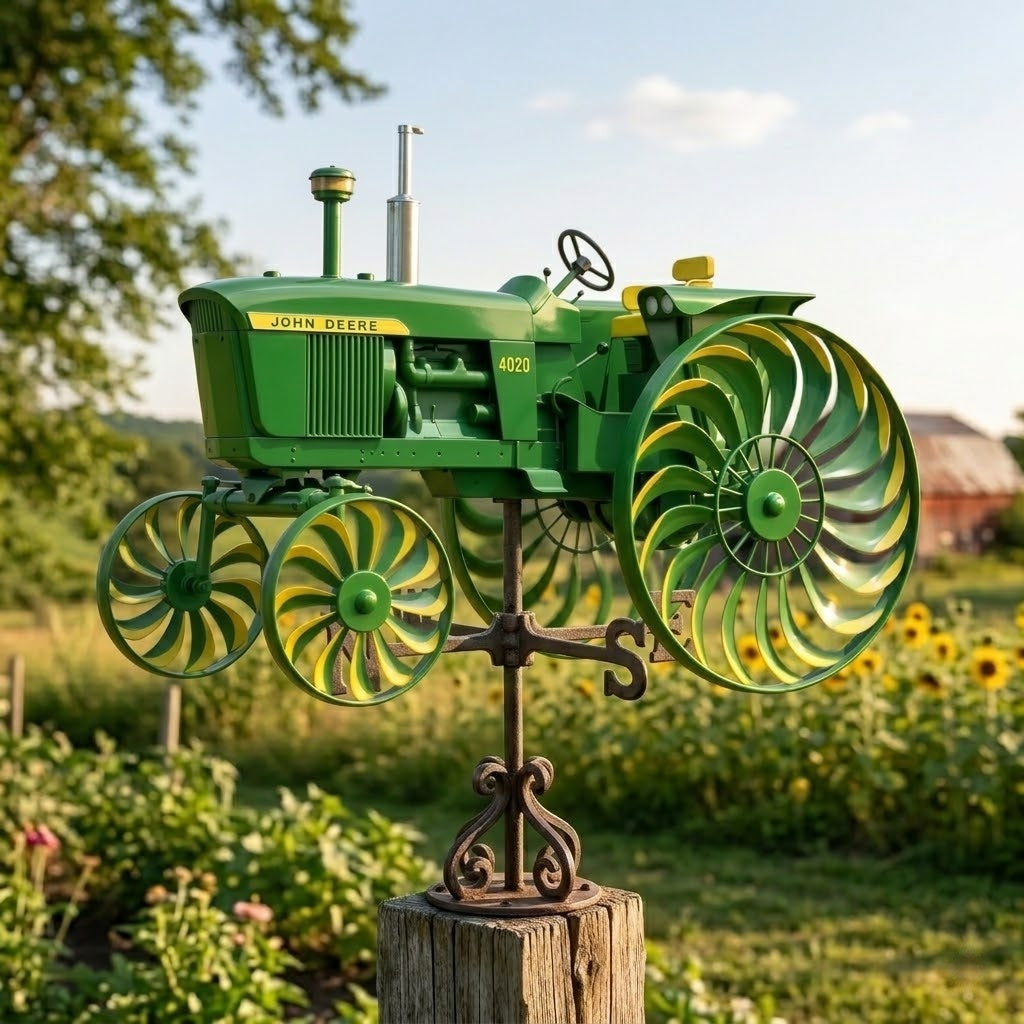 John Deere kerti szélforgó