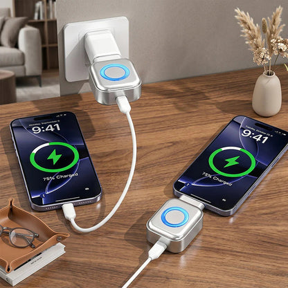 🛡️⚡Hordozható gyorstöltő adapter automatikus kikapcsolással