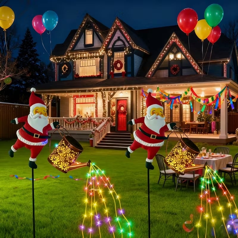 🎅Karácsonyi napelemes vízforraló fények