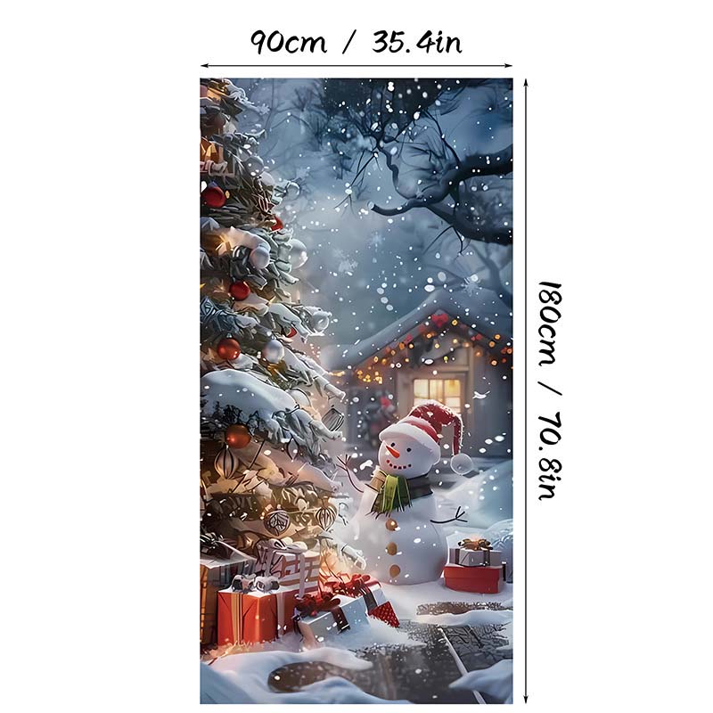 ⏰Ünnepi akció 70% kedvezménnyel!!🎄Karácsonyi ajtópanel azonnali ünnepi dekorációhoz