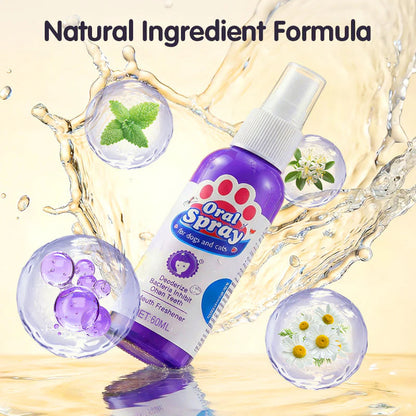 Kisállat fogtisztító spray
