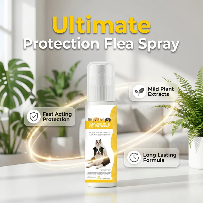 Kártevőriasztó spray háziállatoknak gyengéd formulával