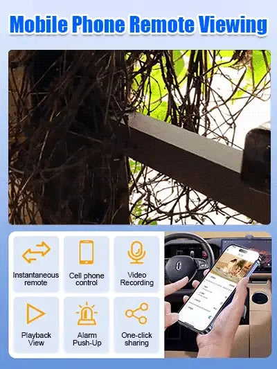 AS03 Okos WiFi-s biztonsági kamera – 1080P HD, éjjellátó, mozgásérzékelés, alacsony fogyasztású
