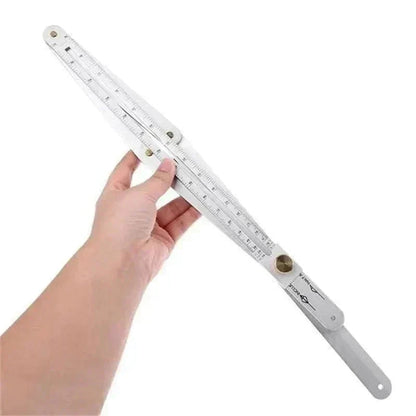 🔥📐 Multifunkcionális szögmérő famegmunkáláshoz! Belső és külső sarkok kettős mérése 10–170° tartományban 👨‍🔧👍