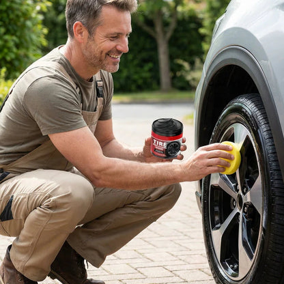 ✨🌿 Balzam za nego gumijastih površin z gobico za nanos 🚗🧼