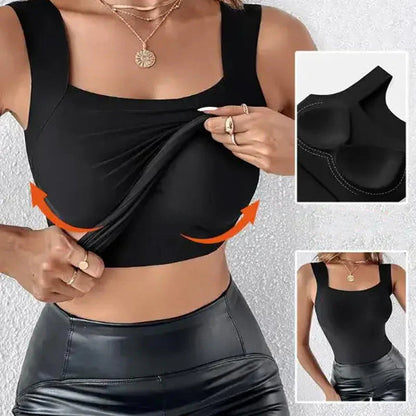 🌟 2025 legnépszerűbb terméke 💖 (M-3XL) Alakformáló felső beépített melltartóval 💃