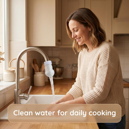 🚰 Csapvízszűrő konyhai csaphoz az üledék és a rozsda eltávolítására 🍃
