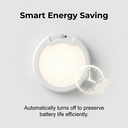 🔥🔋 Újratölthető LED Mozgásérzékelős Mennyezeti Fény 💡✨