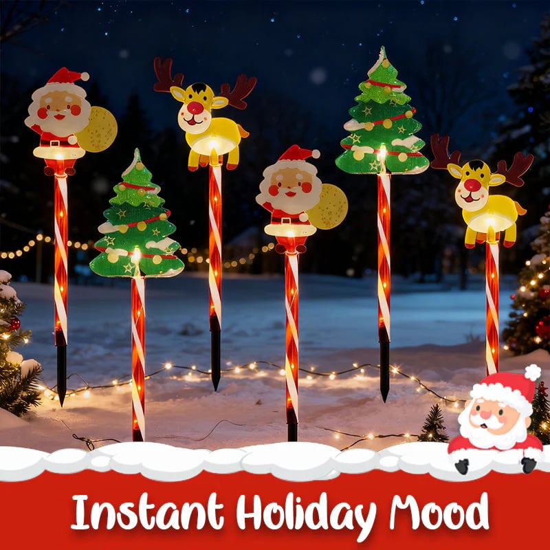 🎄🎁6 darabos mozgó karácsonyi égősor