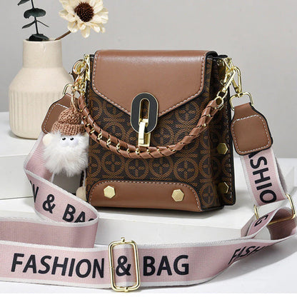 📢Utolsó napi akció 60% kedvezménnyel!!⏰Divatos női crossbody táska elegáns bőrből