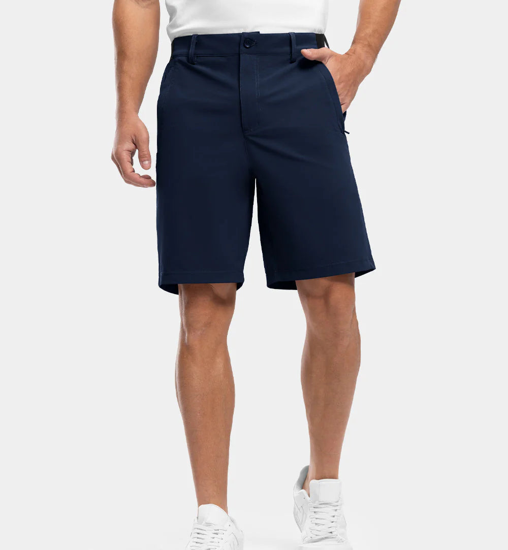 🆒40% KEDVEZMÉNY!🌞Férfi rugalmas, gyorsan száradó, hétköznapi golfnadrág munkába