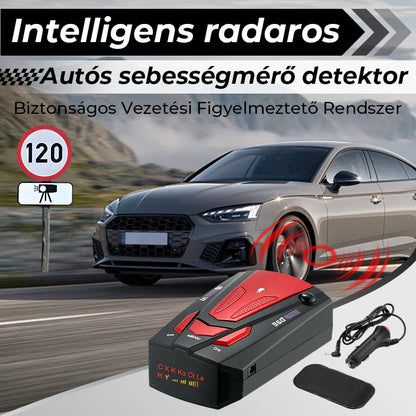 Intelligens autó sebességmérő radardetektor