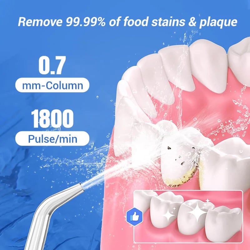 🦷 Hordozható szájöblítő és víztisztító