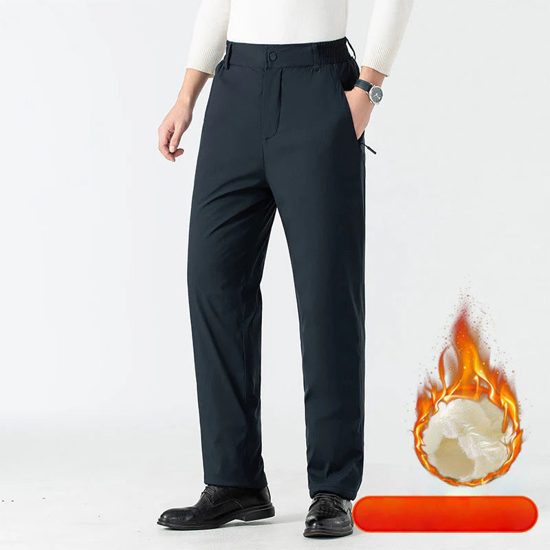 【M-4XL】👖Férfi téli szigetelt nadrág grafén térdvédőkkel