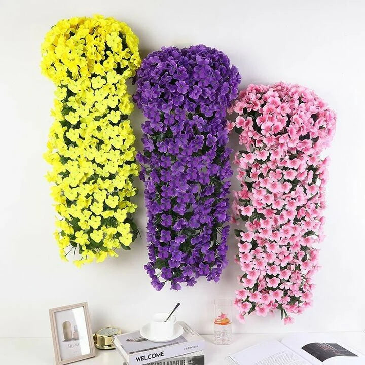 A legjobb ajándék - egy gyönyörű élő, függő orchideacsokor