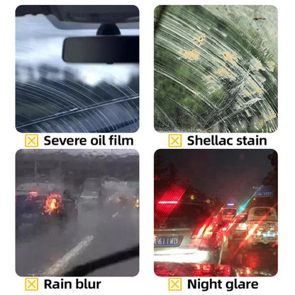🚘Polírozó és ápoló folyadék autóablakok karcolásának eltávolítására💦