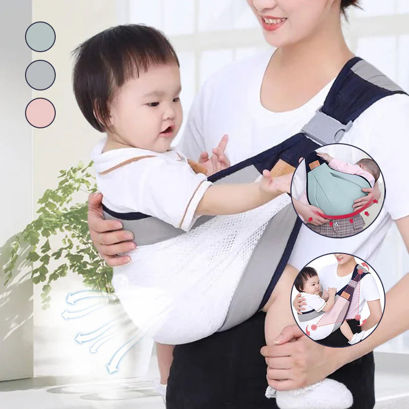 🤱Ergonomikus babahordozó deréktámasszal