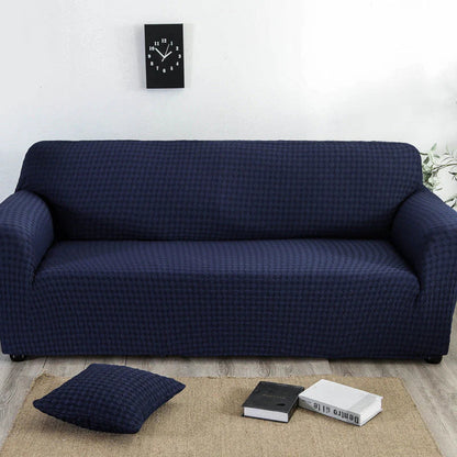 Kötött, rugalmas jacquard kanapéhuzat