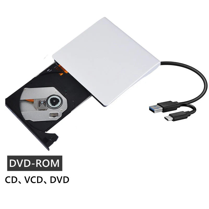🔥 Külső CD/DVD-meghajtó 💻📀