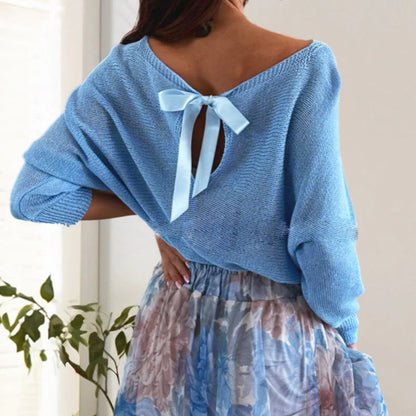 Kék kétrészes szett: kék felső masnival a hátán és tüll szoknya✨