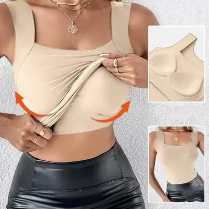 🌟 2025 legnépszerűbb terméke 💖 (M-3XL) Alakformáló felső beépített melltartóval 💃