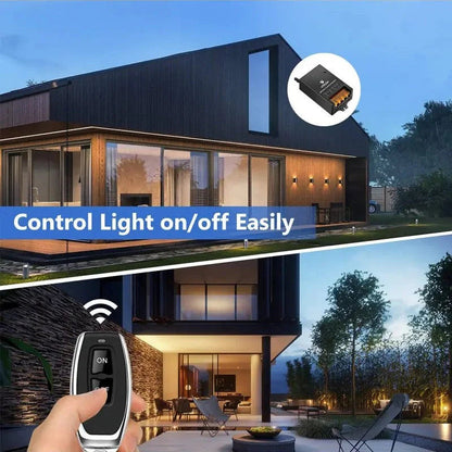 🏡 Vezeték nélküli kapcsolóval és távirányító vevővel ellátott készlet 📡💡