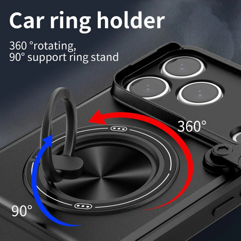 🔥 A legkelendőbb 3 az 1-ben mágneses tok iPhone-hoz – 360°-ban forgatható tartó, ütésálló, utánvéttel is fizethető