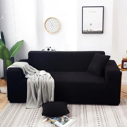 Kötött, rugalmas jacquard kanapéhuzat