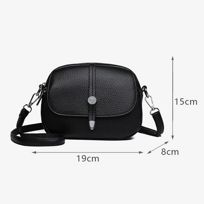Könnyű, egyszínű női crossbody táska