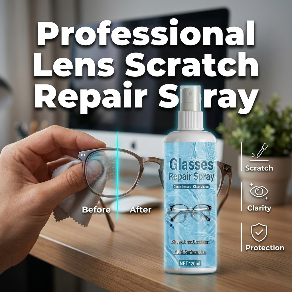 😎Professzionális spray a lencsék karcolásának javítására