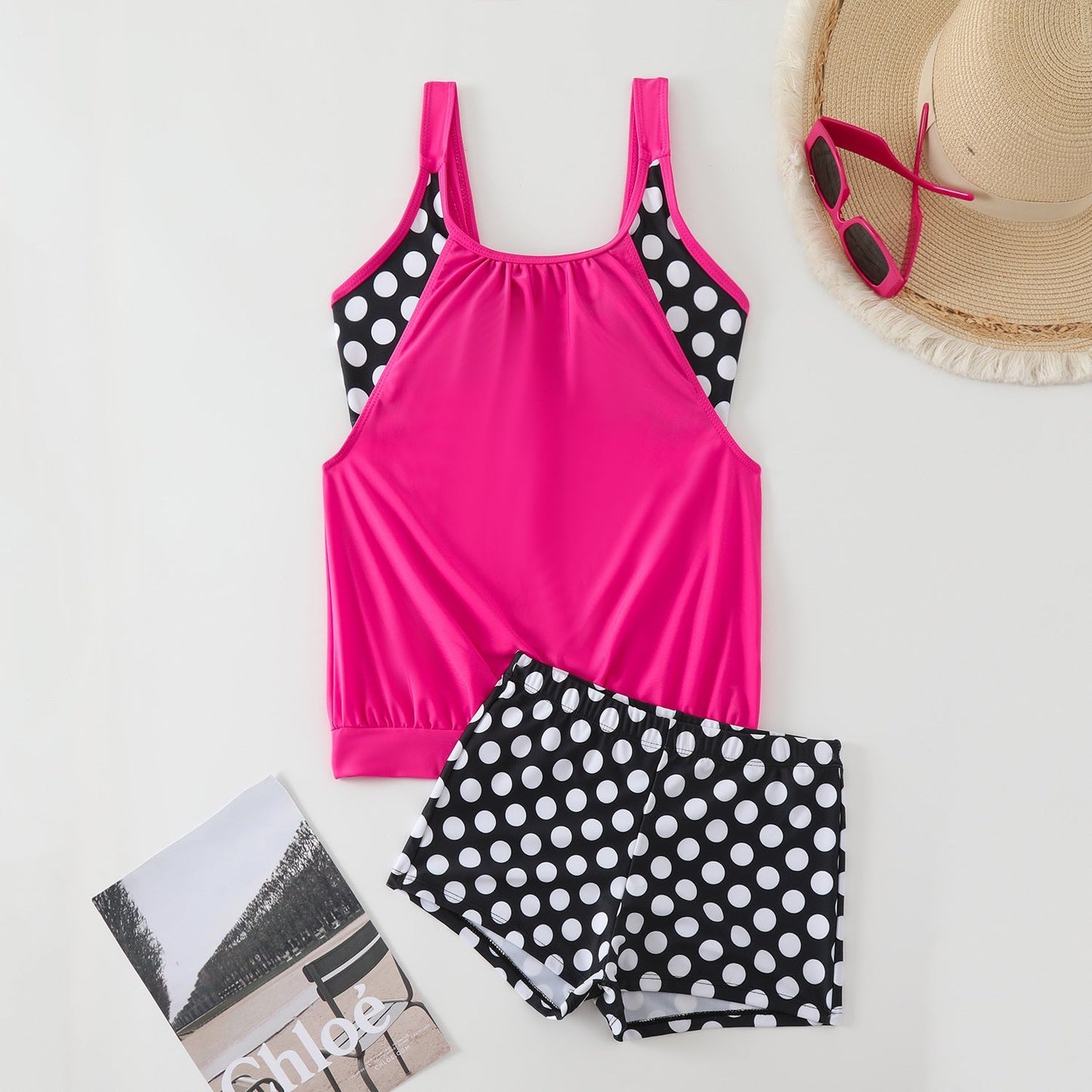 🏖️[S–3XL]👙 Női kétrészes fürdőruha pöttyökkel