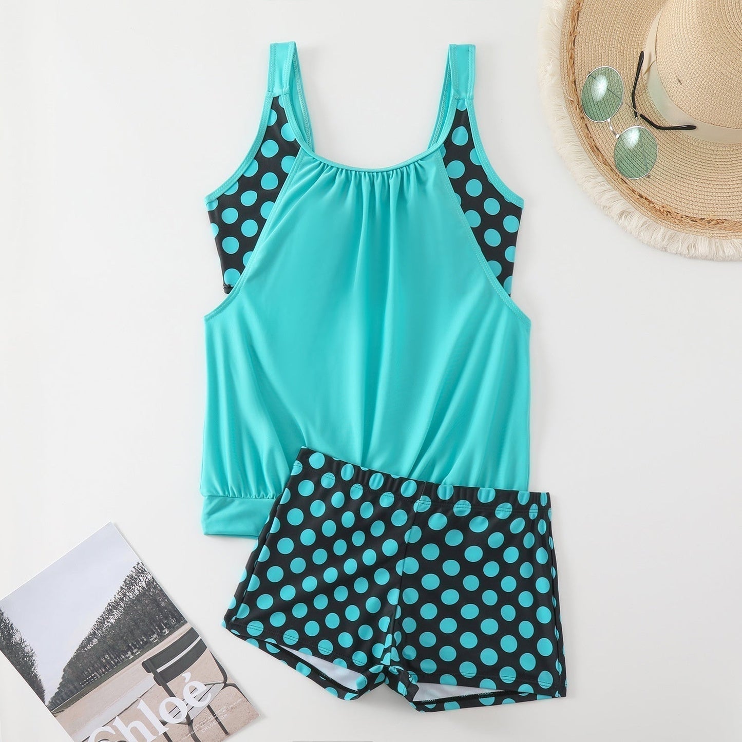 🏖️[S–3XL]👙 Női kétrészes fürdőruha pöttyökkel