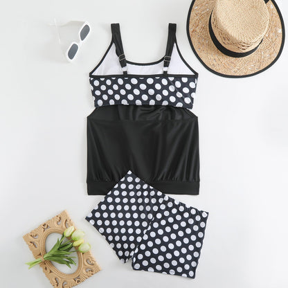 🏖️[S–3XL]👙 Női kétrészes fürdőruha pöttyökkel