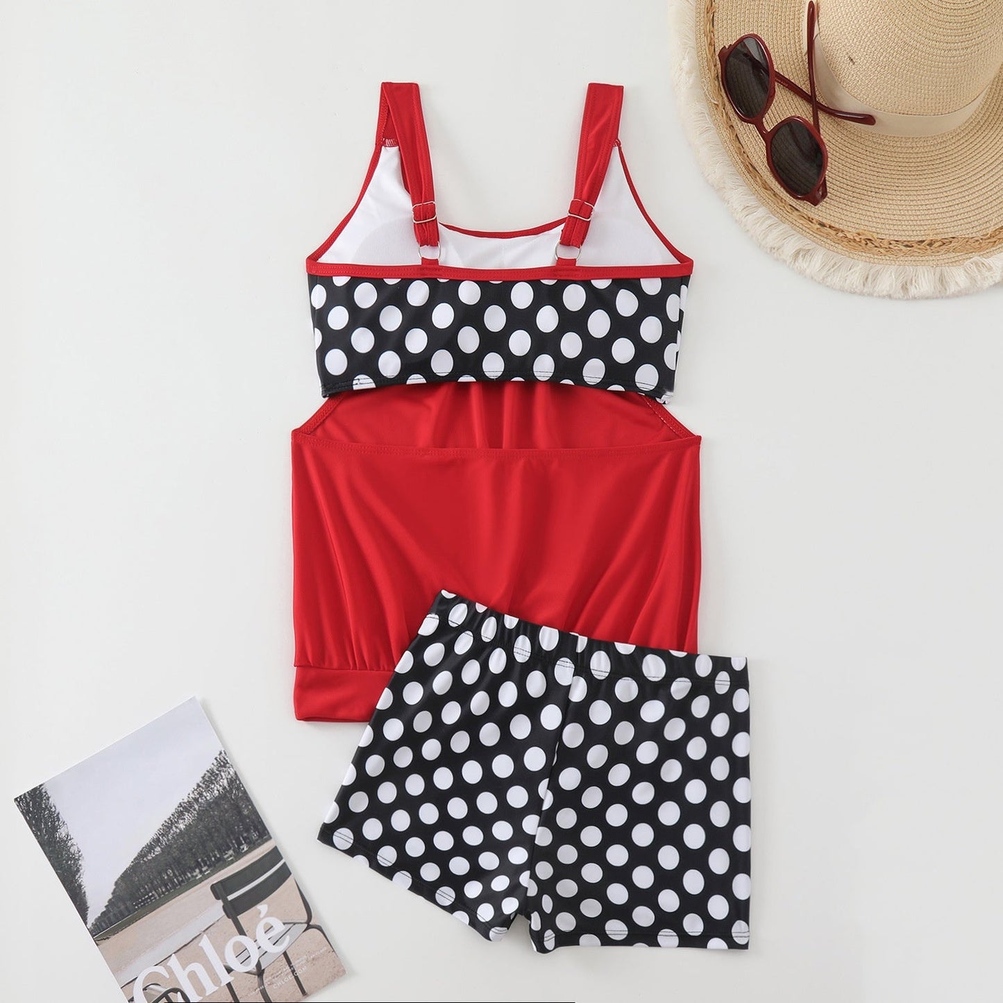 🏖️[S–3XL]👙 Női kétrészes fürdőruha pöttyökkel