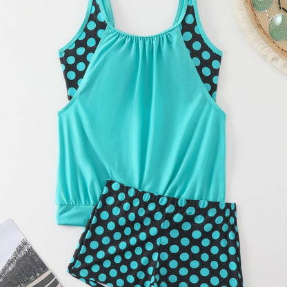 🏖️[S–3XL]👙 Női kétrészes fürdőruha pöttyökkel
