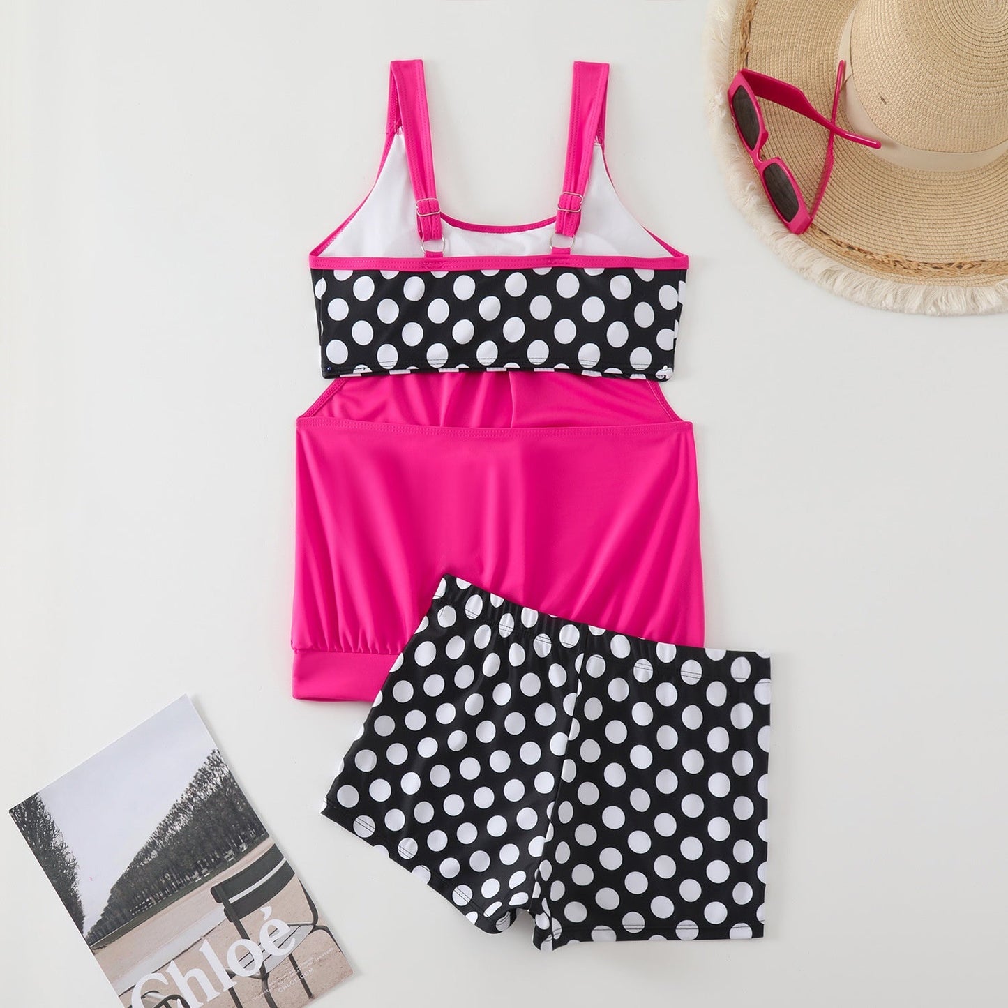 🏖️[S–3XL]👙 Női kétrészes fürdőruha pöttyökkel