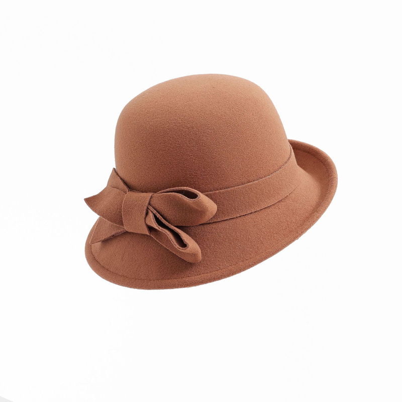 💖Női vintage kalap oldalsó masnival